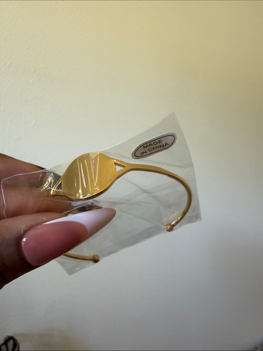 Plunder Gold Open Cuff Bracelet